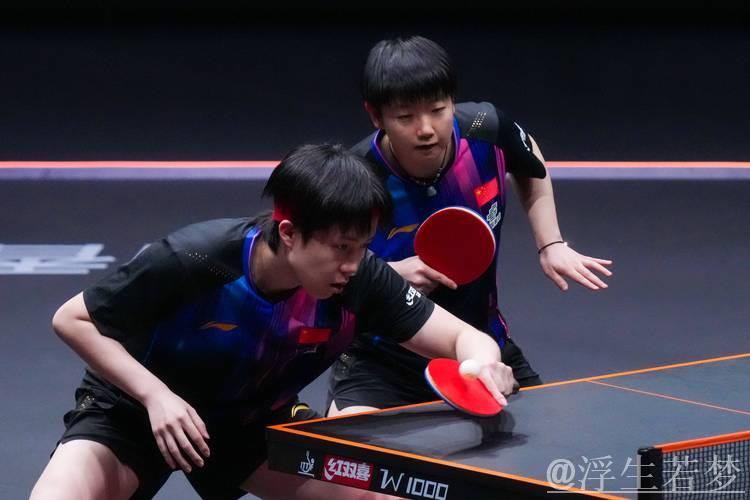 中国vs中国香港:世乒联总决赛混双小组赛集锦 中国vs中国香港:世乒联总决赛混双小组赛集锦
