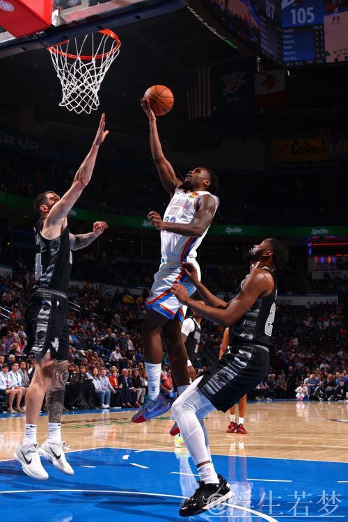 NBA杯12月14日：雷霆VS马刺 亚历山大精彩表现